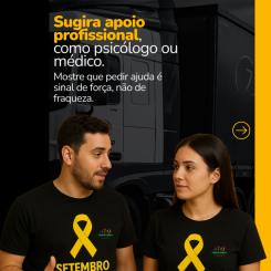 Juntos pela vida: atenção e cuidado no Setembro Amarelo